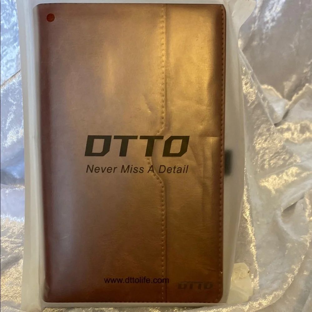 DTTO Brown Leather Tablet Case